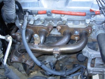 Toyota 2.0L Exhaust Manifold installation