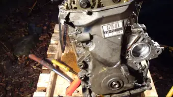 Toyota 2.0L Timing cover installation