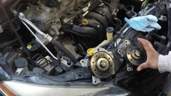 Toyota 2.0L Water Pump installation