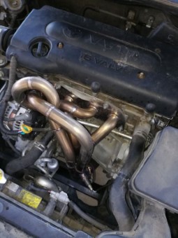 Toyota 2.5L Exhaust Manifold installation