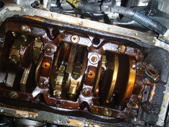 Toyota 3.4L engine block