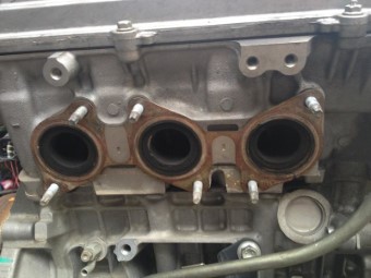 Toyota 4.0L Exhaust Manifold installation