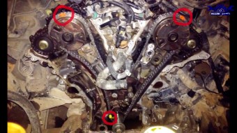 Toyota 4.0L Timing chain installation