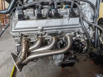 Toyota 4.7L Exhaust Manifold installation