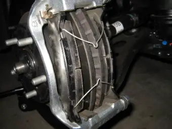 Toyota Camry front brakes