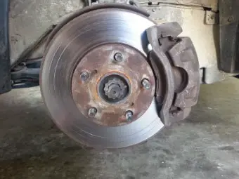 Toyota Camry front brakes