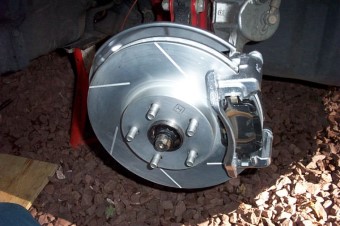 Toyota Celica front brakes