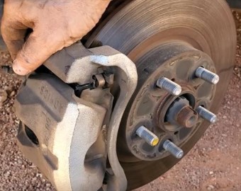 Toyota C-HR front brakes