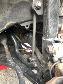 Toyota Highlander swaybar