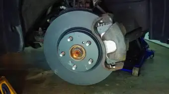 Toyota Highlander front brakes