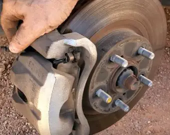 Toyota Matrix front brakes