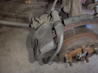 Toyota MR2 Spyder Rear brakes