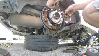 Toyota Prius Rear brakes