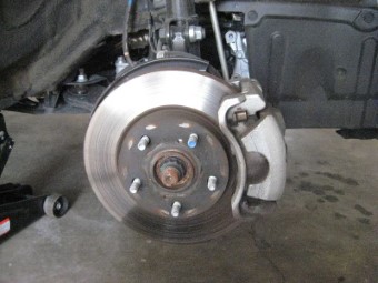 Toyota RAV4 front brakes