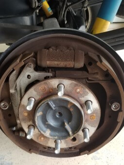 Toyota Sequoia Rear brakes