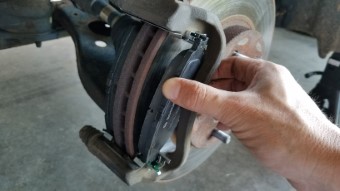 Toyota Sienna front brakes