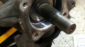 Toyota Tacoma wheel hub