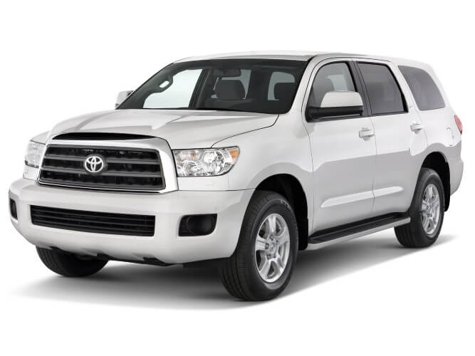 Toyota sequoia rear end Torque specs